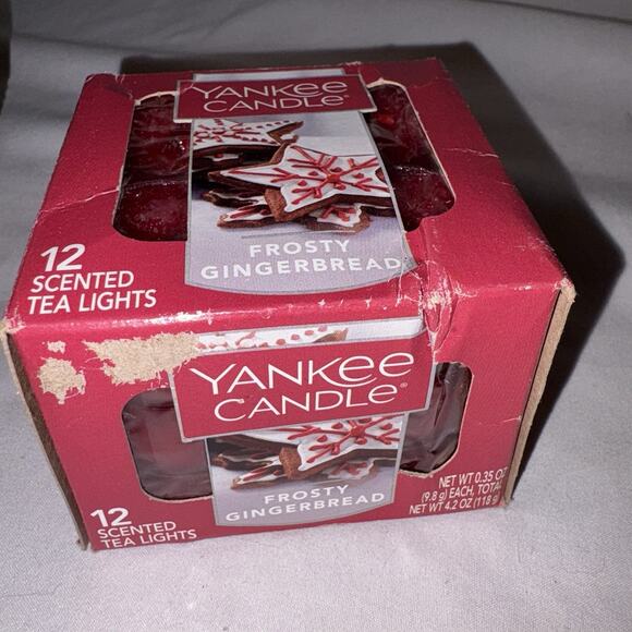 Yankee Candle Ceramic Stoneberry Tealight Candle Tart Warmer & Scented Tea light - Picture 9 of 11